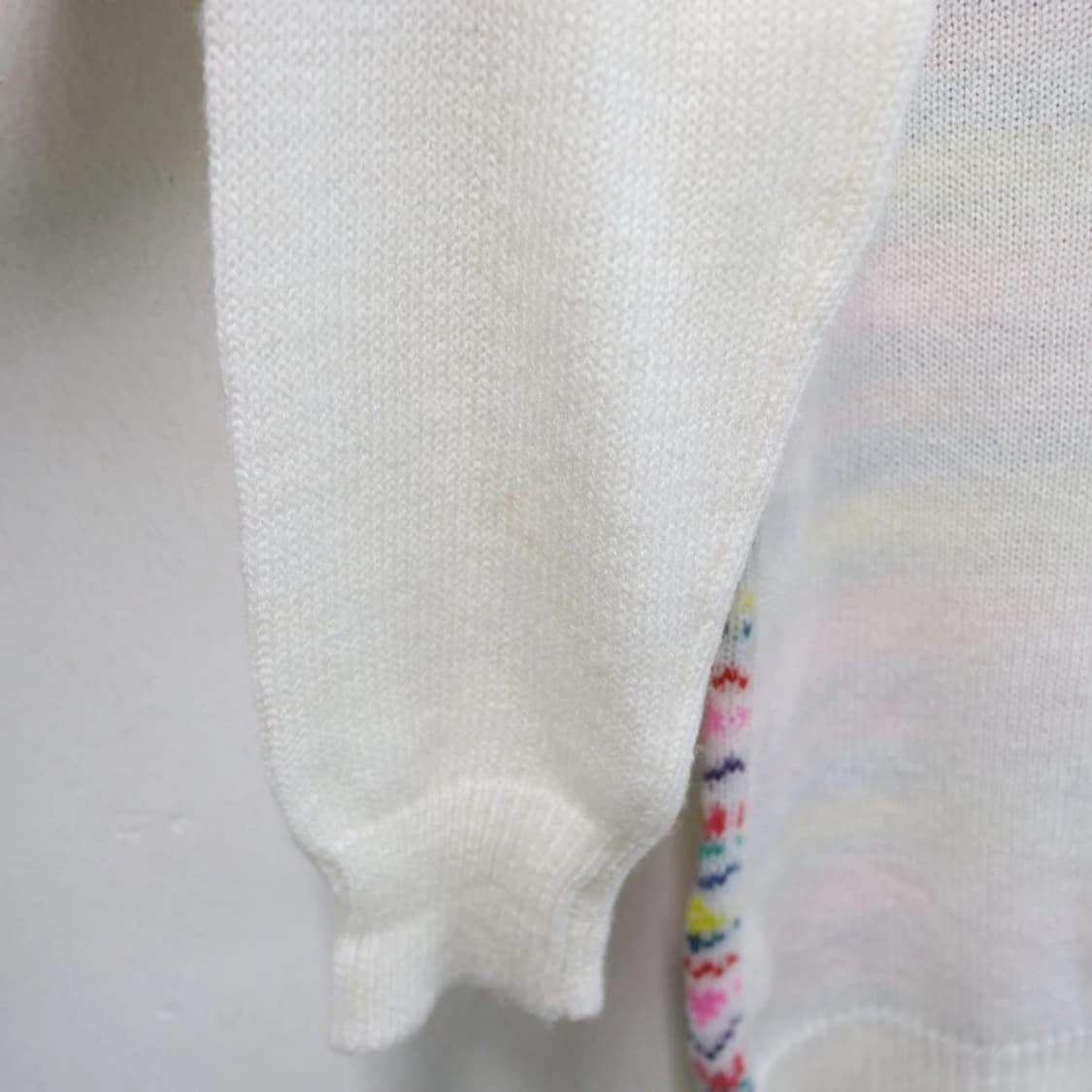 AILEMA 브이넥 울 혼방 히메갸루 니트 63697 상품이미지8