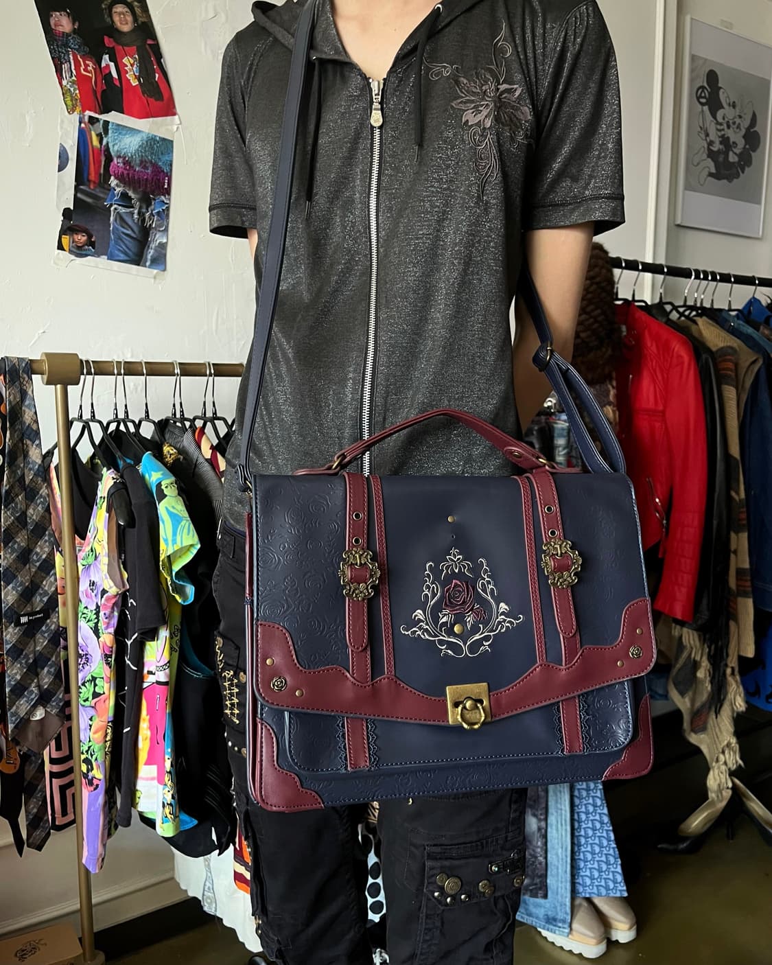 Ozz Oneste by Ozz On Gothic 3-Way Bag 상품이미지2