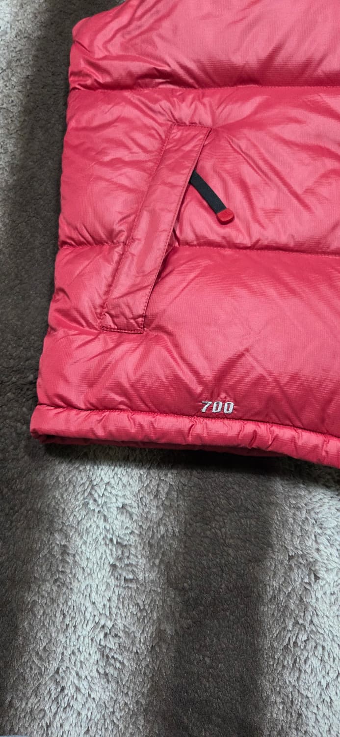 노스페이스 700 거위털 눕시 패딩조끼 상품이미지5