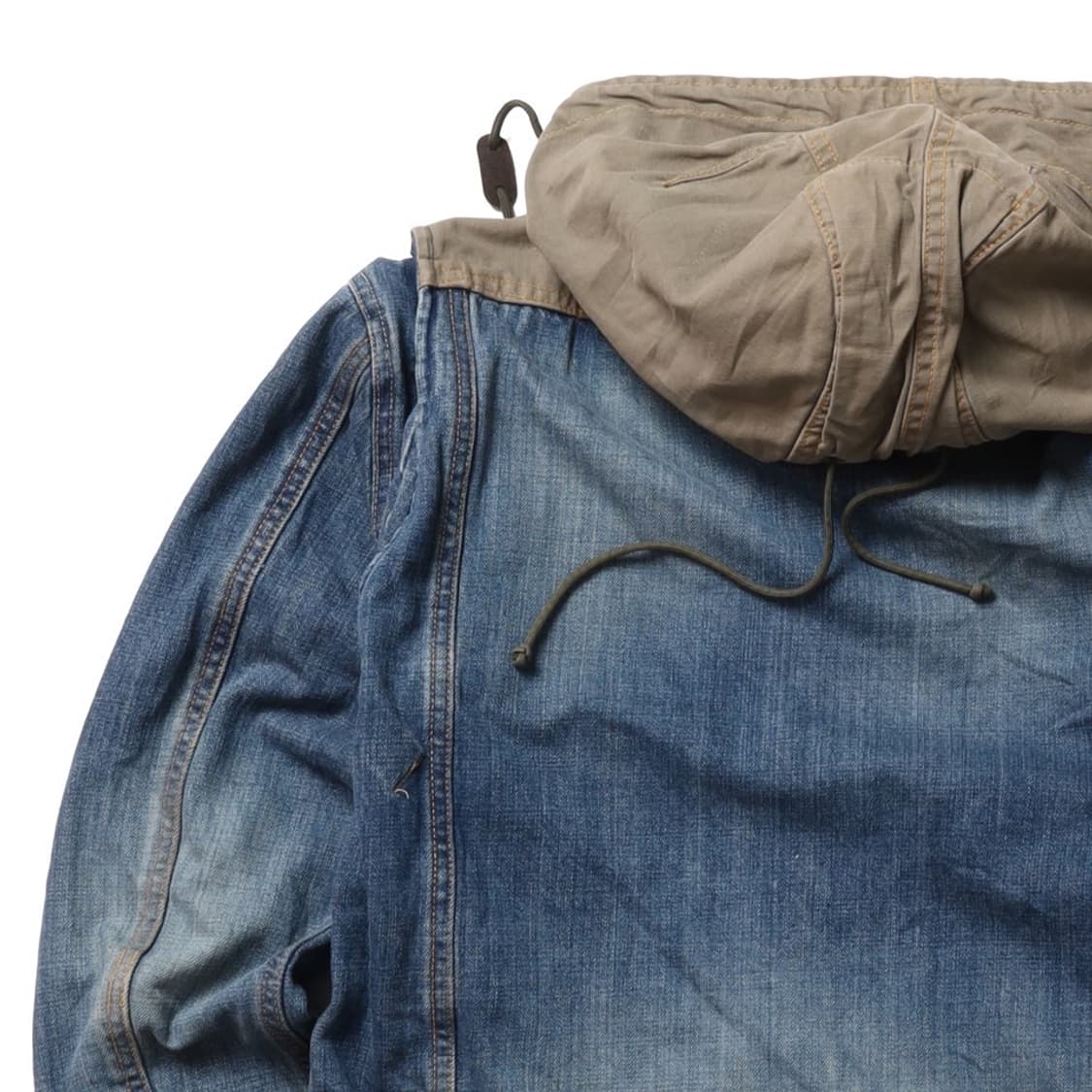 아비렉스 Avirex Type Blue Denim Hood Zip Up  상품이미지6