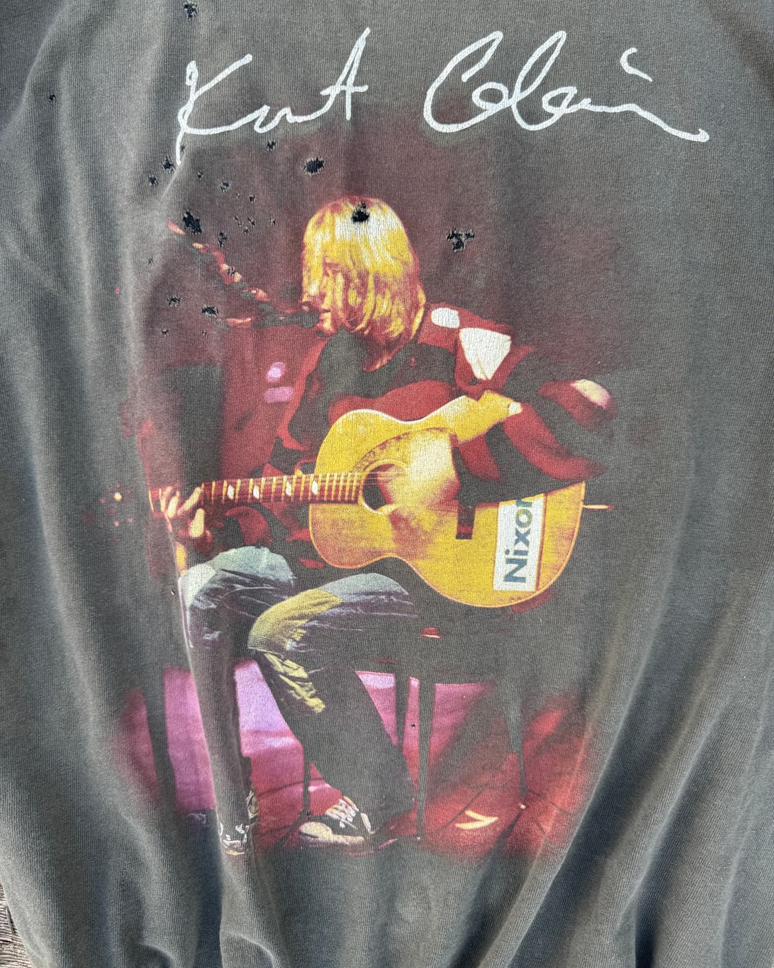 빈티지 커트코베인 1999 티셔츠 상품이미지3