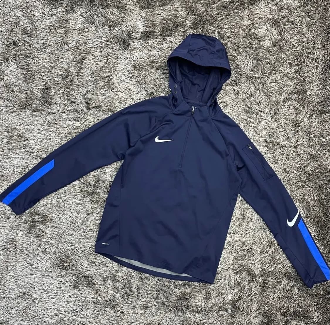 나이키 쉴드 드릴탑 후드 남성 바람막이 (M) 상품이미지1