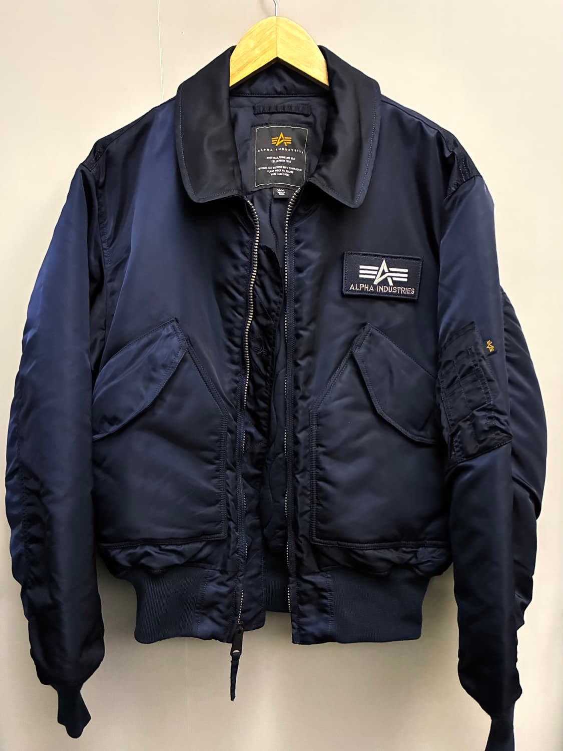 (M/105)알파인더스트리 cwu45 플라이트 항공점퍼 ma1 상품이미지8