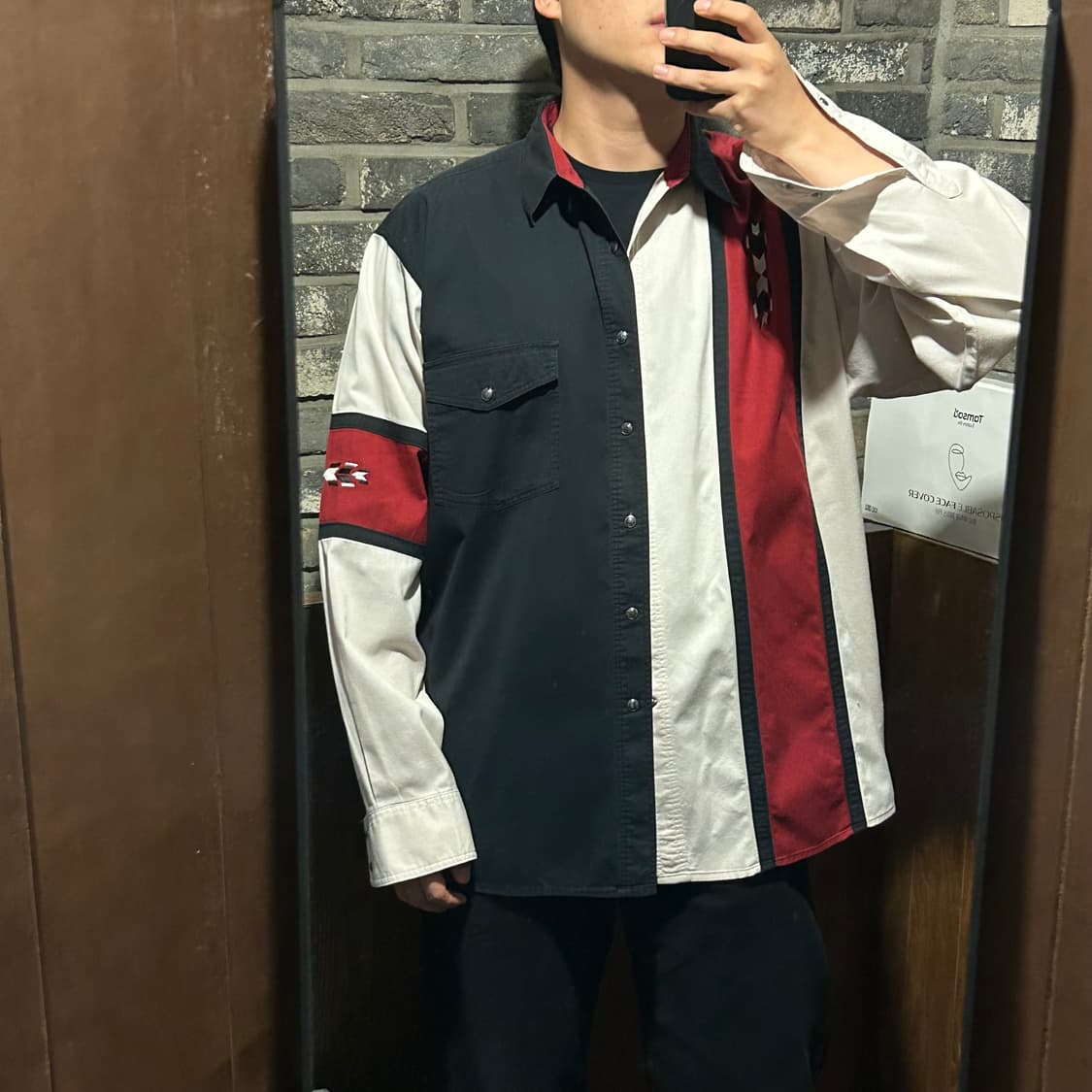 XL) 랭글러 Wrangler 네이티브 자수 웨스턴 셔츠 상품이미지9