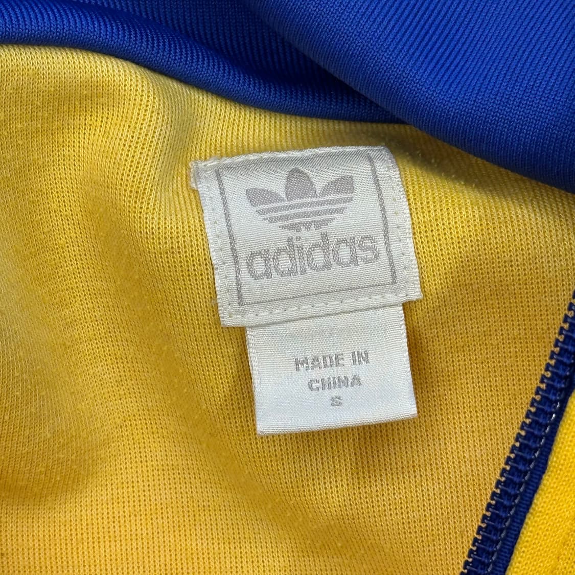 S 아디다스 스웨덴 블루라인 옐로우 트랙탑  상품이미지4