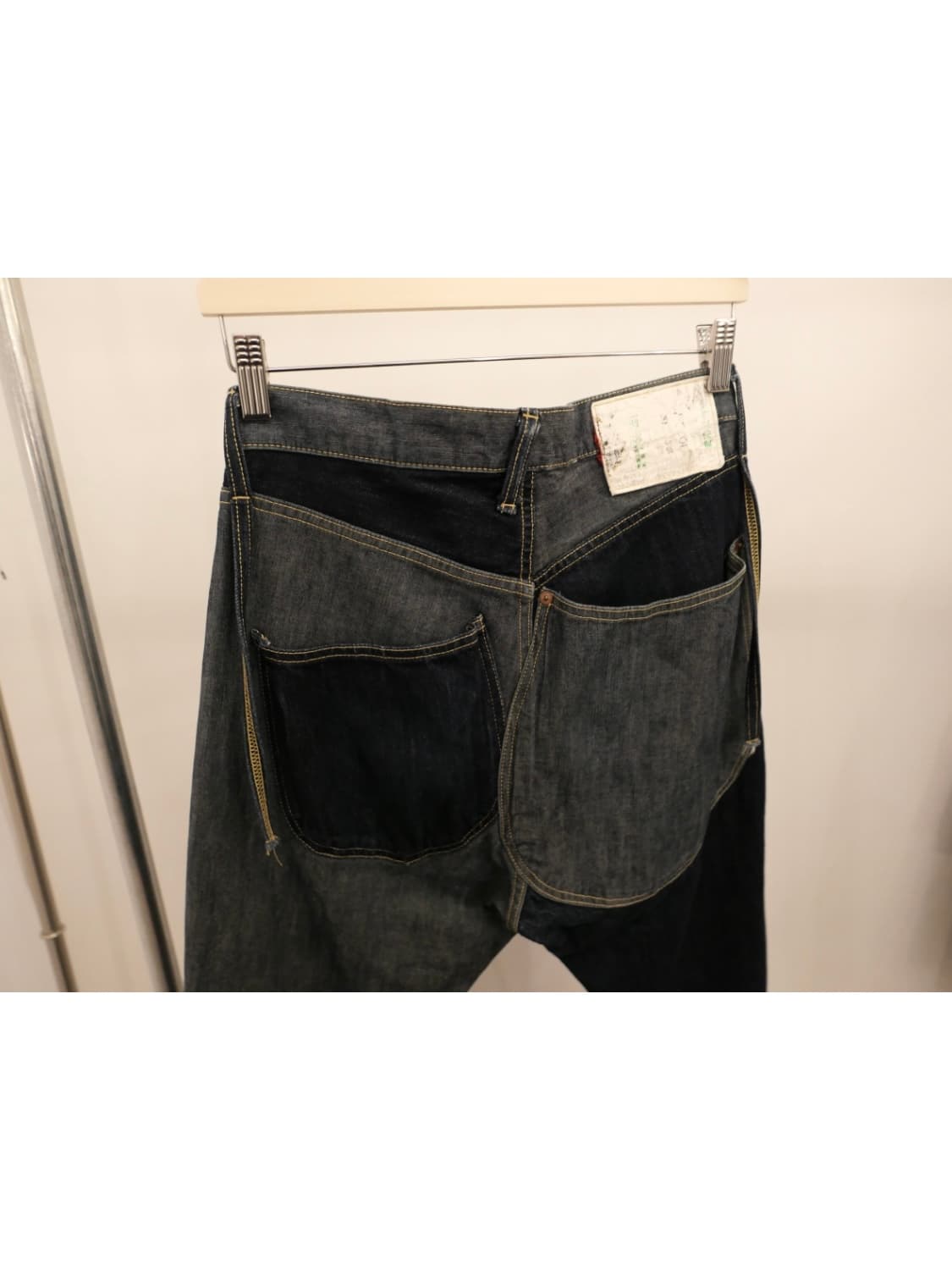 캐피탈 투톤 데님 팬츠 상품이미지2