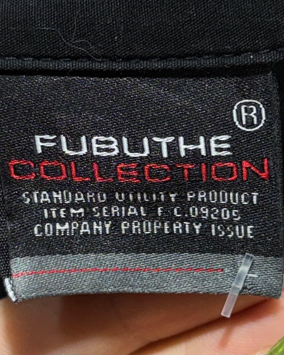 L FUBU 푸부 반다나 포켓 블랙 반팔 셔츠 상품이미지5