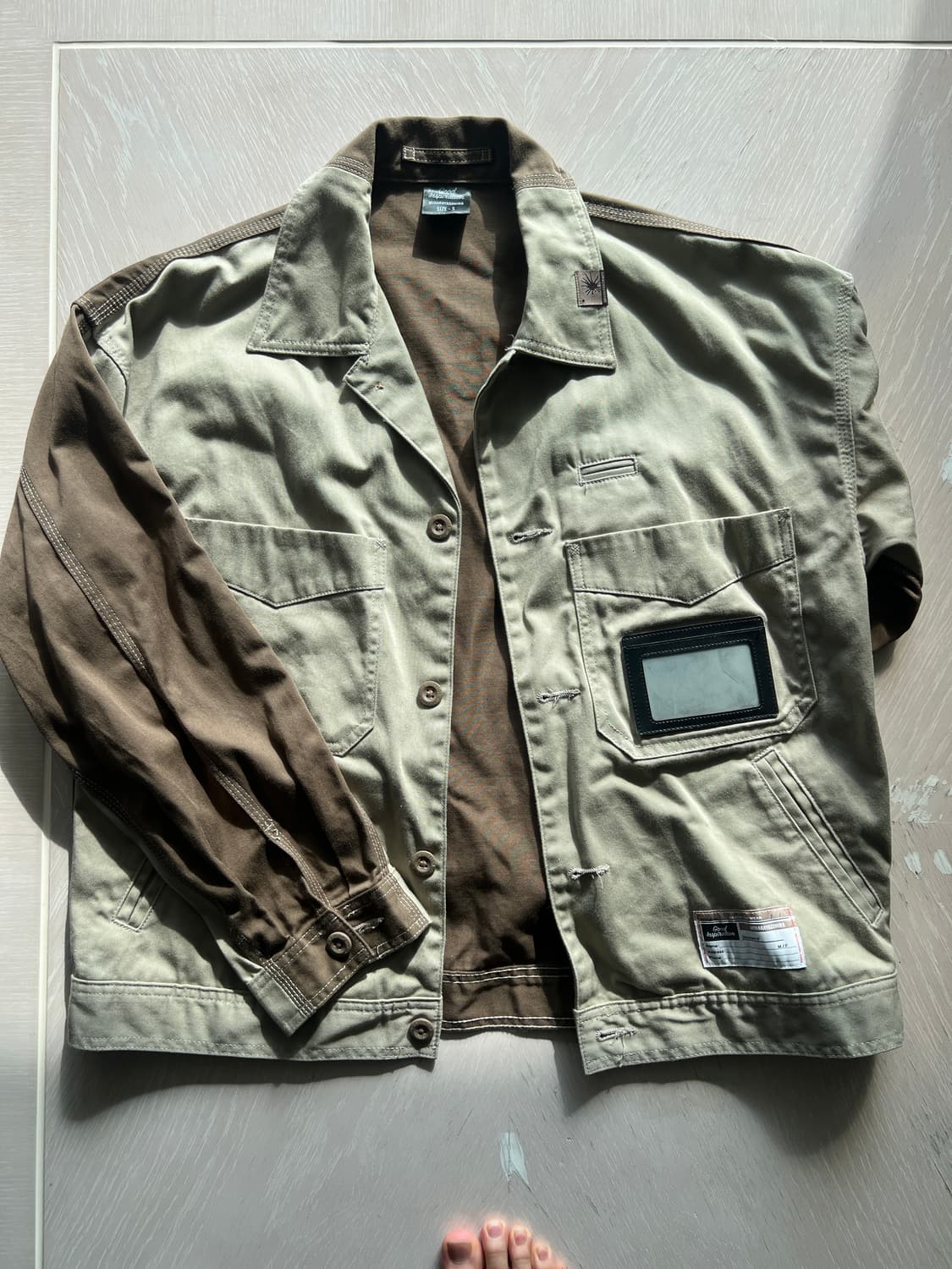 GU x 미하라야스히로 자켓 베이지 S 사이즈 상품이미지1