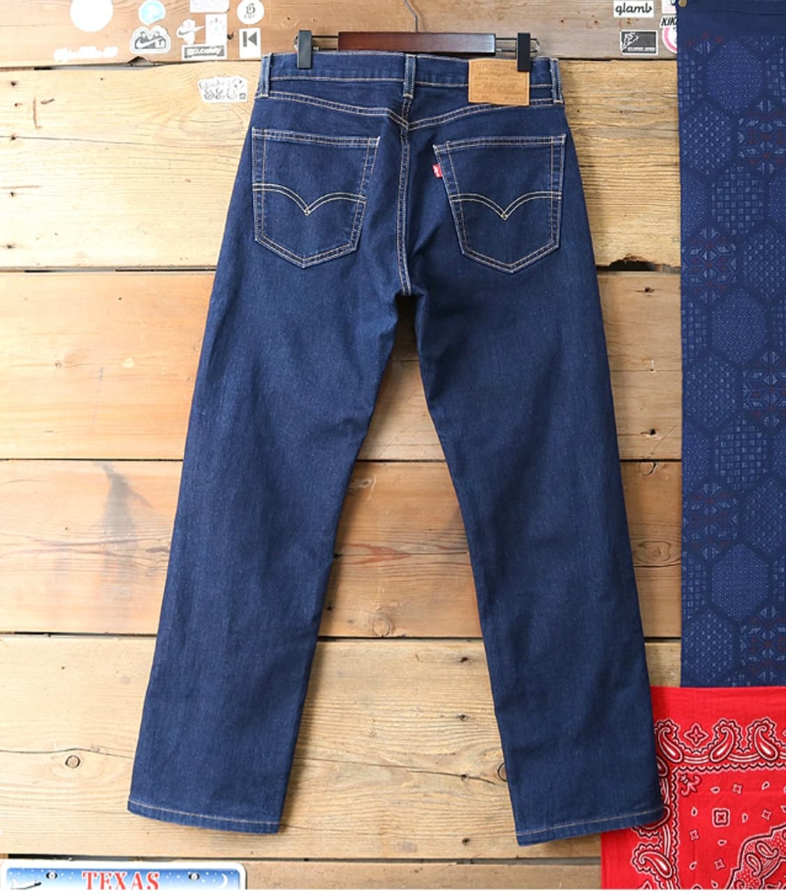 
levis 리바이스 프리미엄 505 인디고 진청 데님  30 상품이미지4