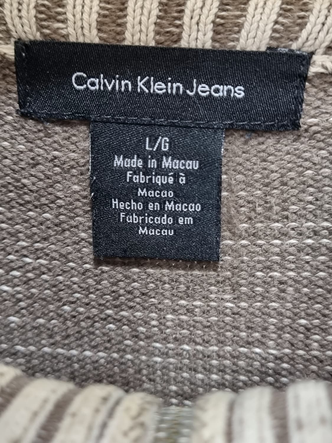 CK 니트집업 (C875 상품이미지4