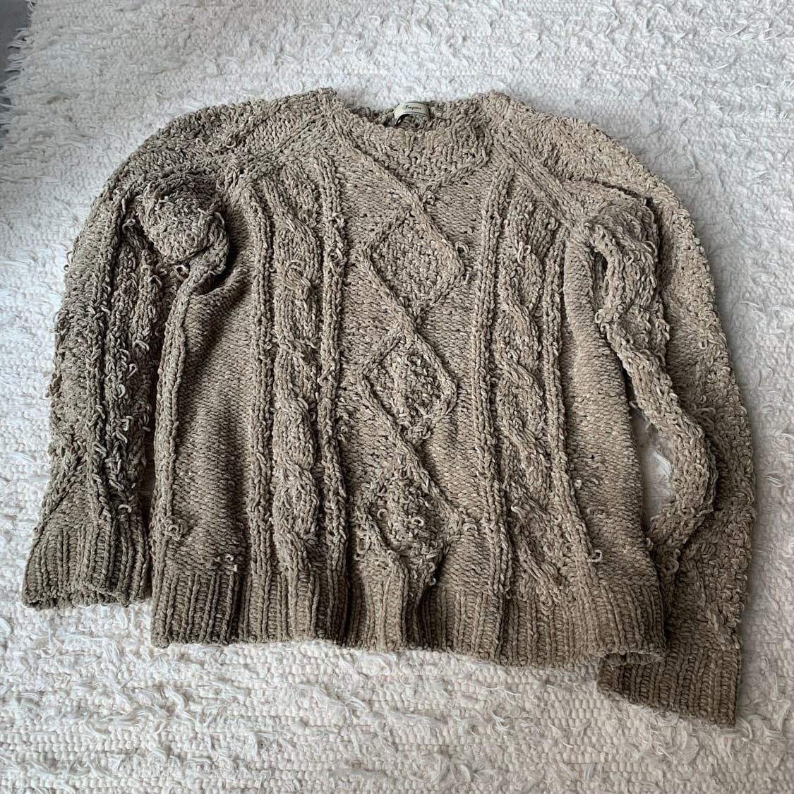 빈티지 니트 래그태그 상품이미지2