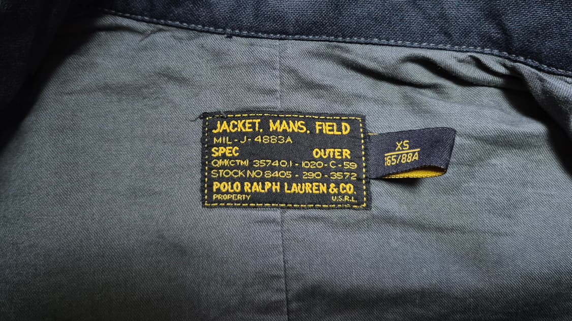 [POLO Ralph Lauren] 폴로 랄프로렌 컴뱃 필드 자켓 XS  상품이미지3