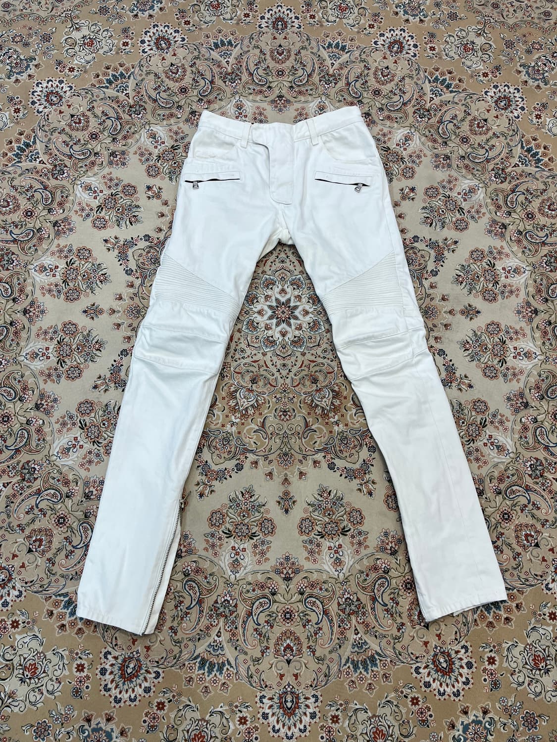 발망 바이커 데님 팬츠 바지 상품이미지1