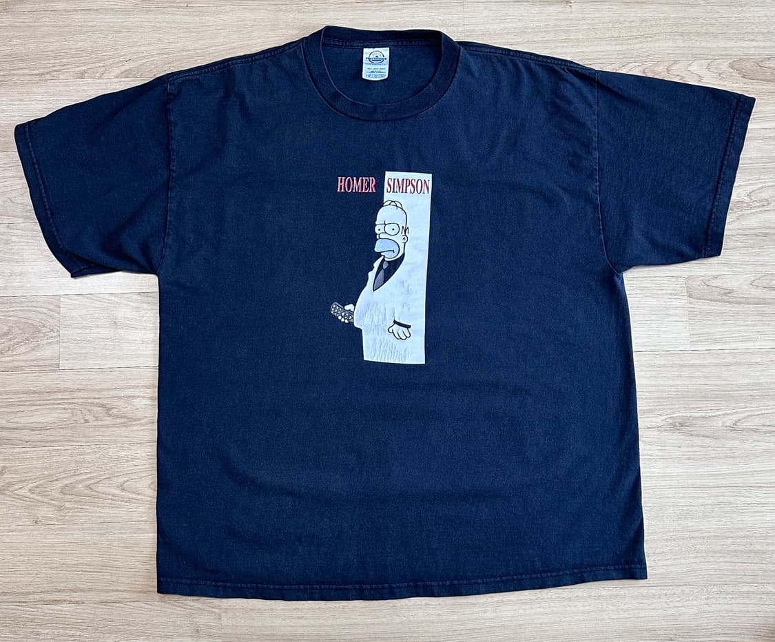 Homer Simpson Scarface parody t shirt 상품이미지2