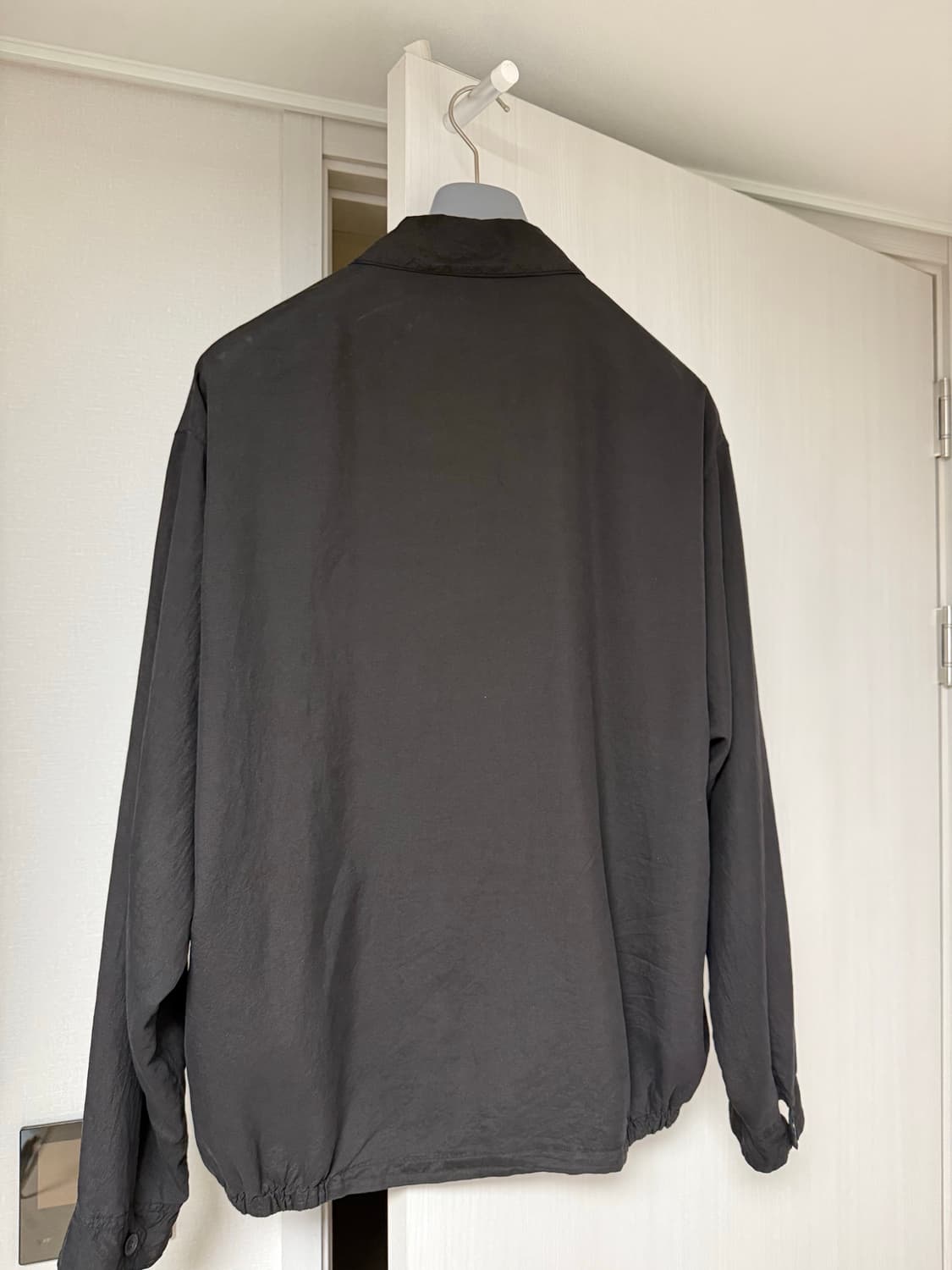 [3] 코모리 25ss 실크 가먼트다잉 블루종 상품이미지8