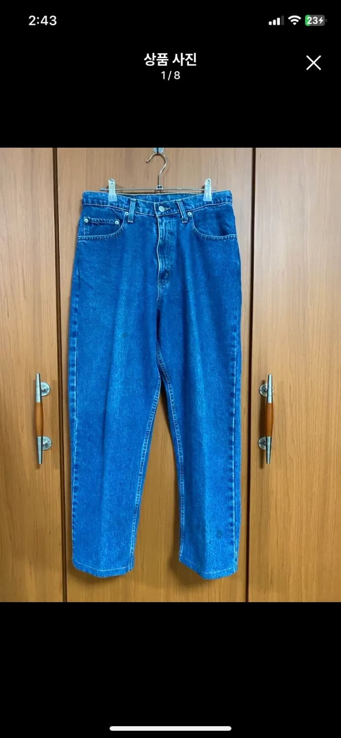 [POLO] 폴로진스 릴렉스드핏 데님팬츠 34사이즈 상품이미지1