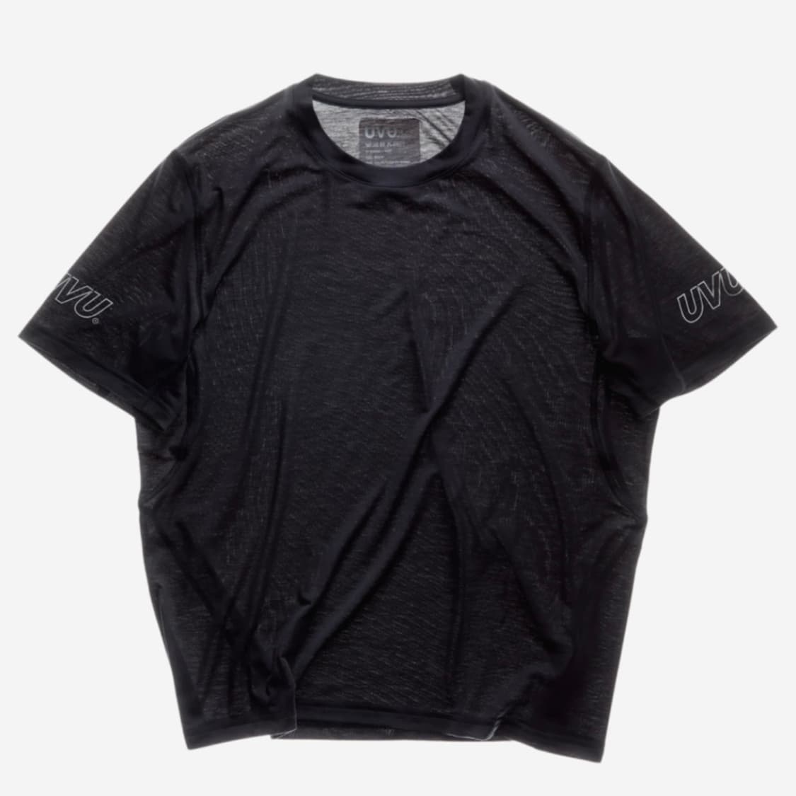 [XXL] UVU S/S Running Top Black 상품이미지1
