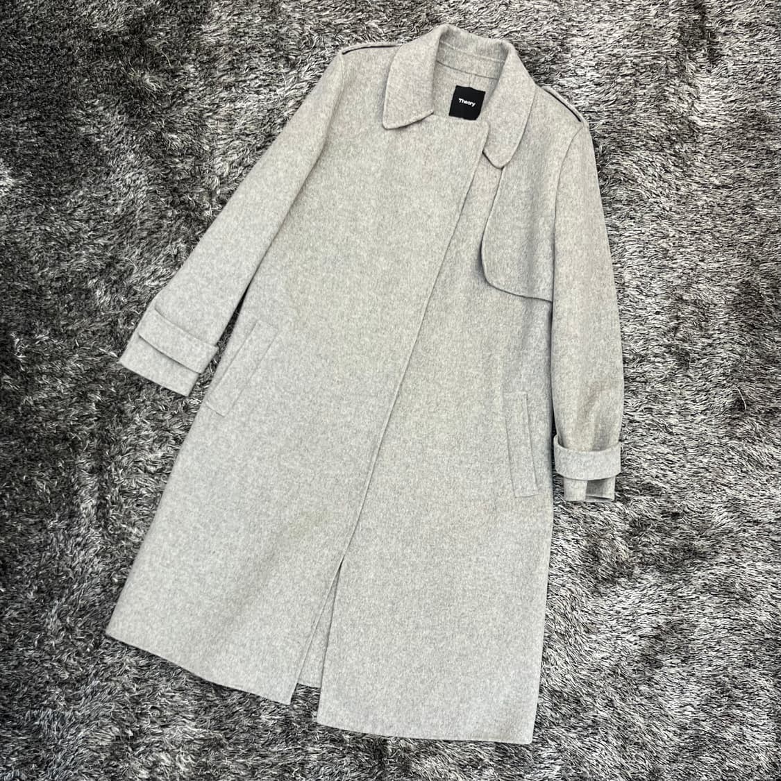 띠어리 여성 울 90% 코트 (S) 상품이미지1