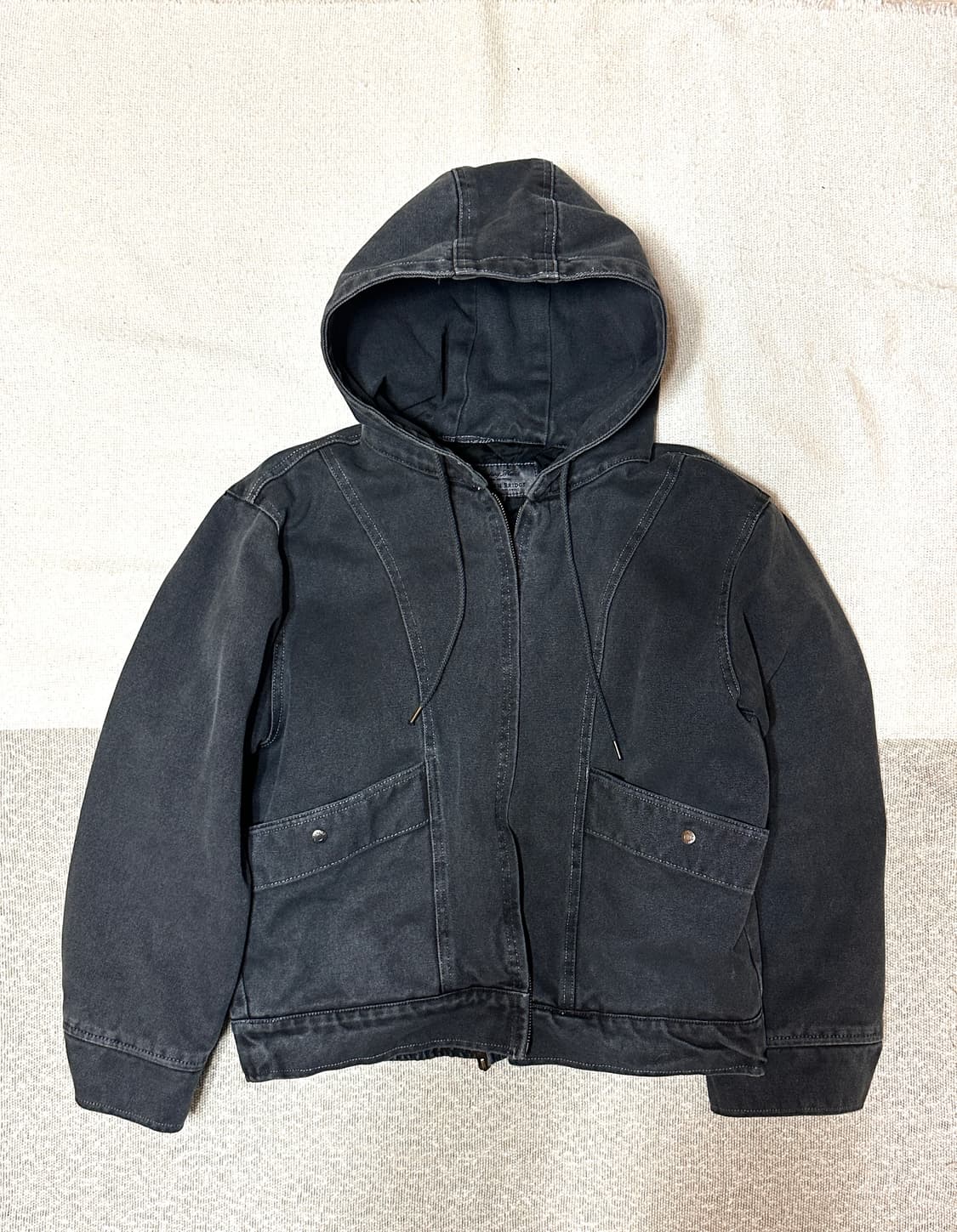 Uniform Bridge 유니폼브릿지 후드 자켓 차콜(Womens) 상품이미지2