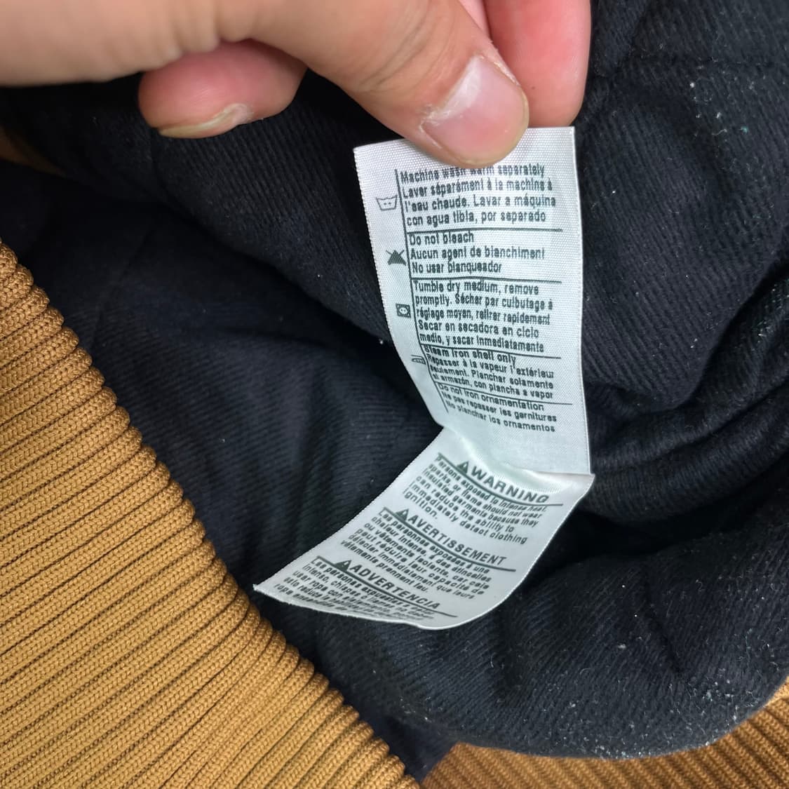 100 칼하트 J130 샌드스톤 액티브 워크자켓 상품이미지6