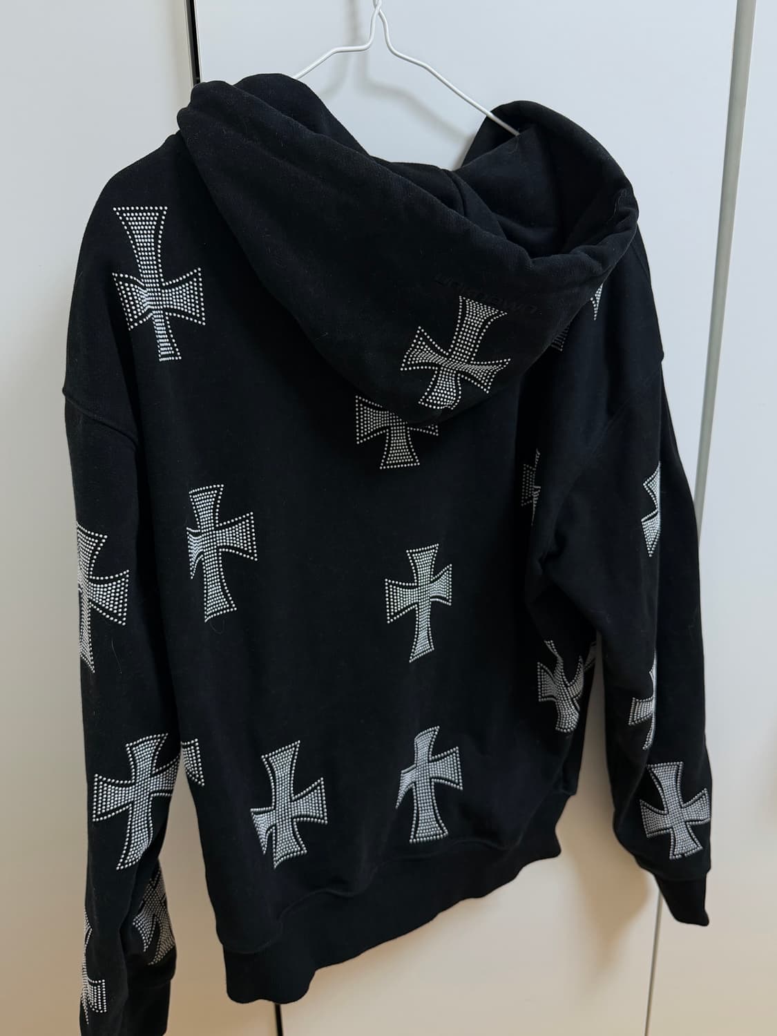 언노운런던 라인스톤 후드집업 원빈 후드집업  상품이미지2