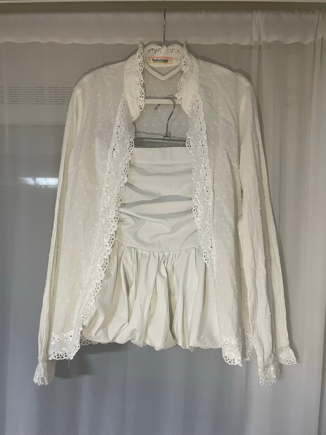 페어리모리걸 일본빈티지 코디세트(펀칭모리걸페어리가디건) 상품이미지4