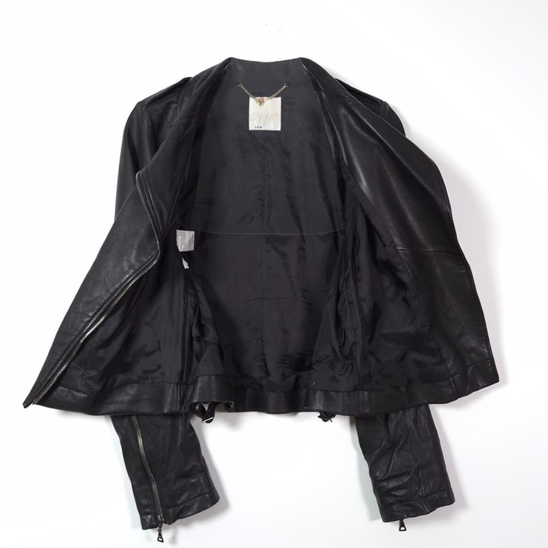 iCB 온워드 카시야마 리얼 램스킨 더블 라이더 자켓 상품이미지5