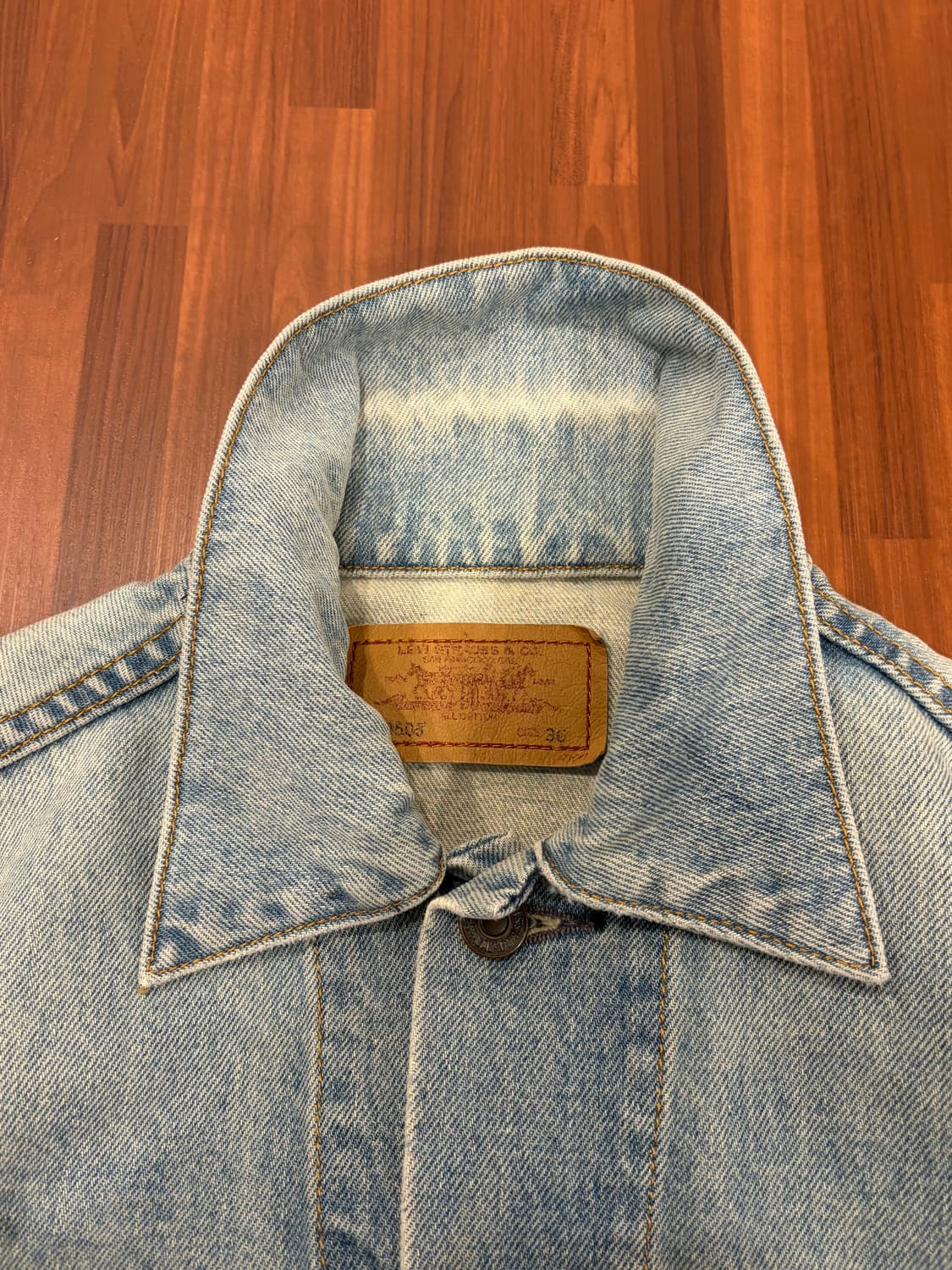 00s Levis 리바이스 70505 데님 트러커 자켓 상품이미지10