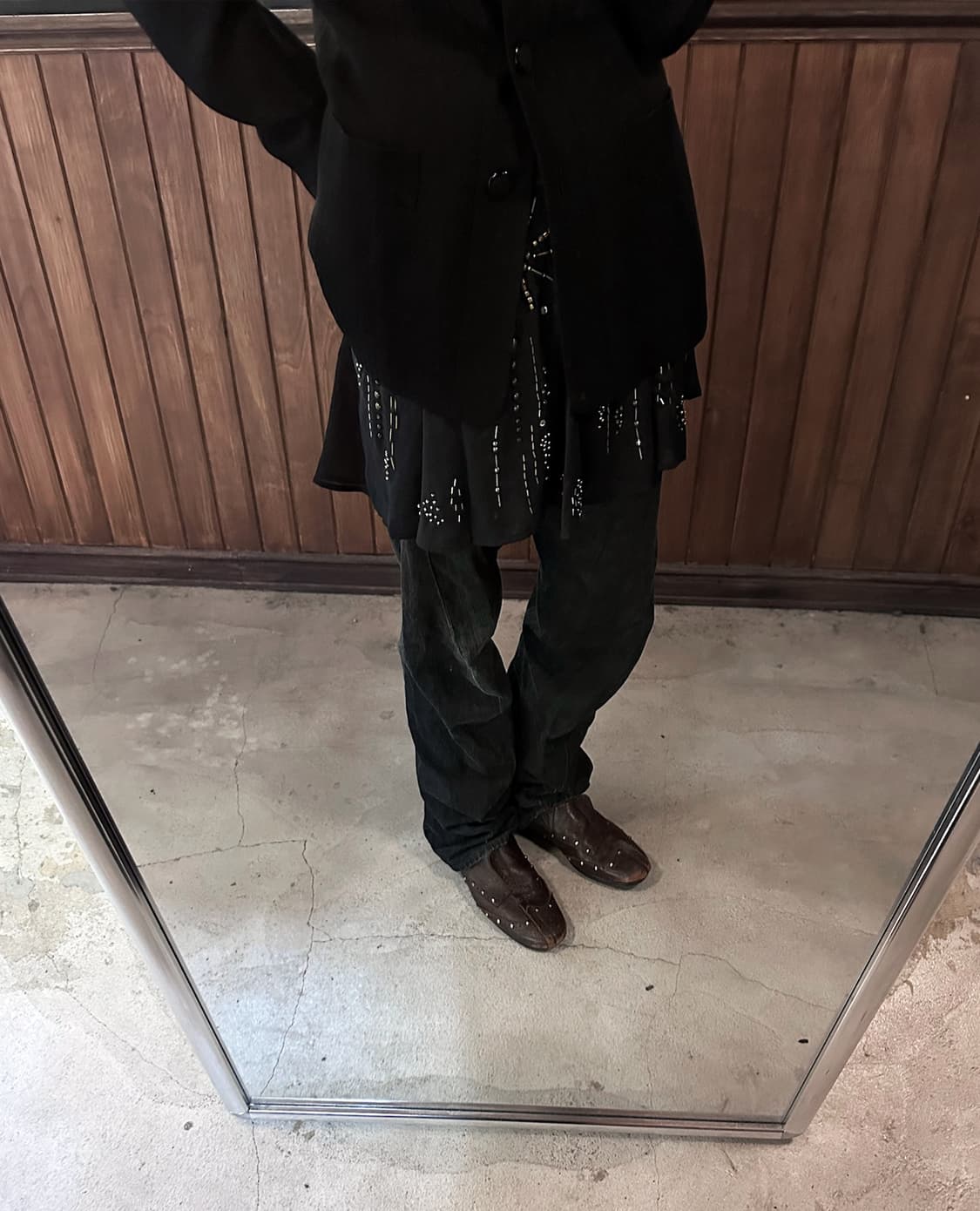 CHESTY beaded flare skirt 상품이미지4