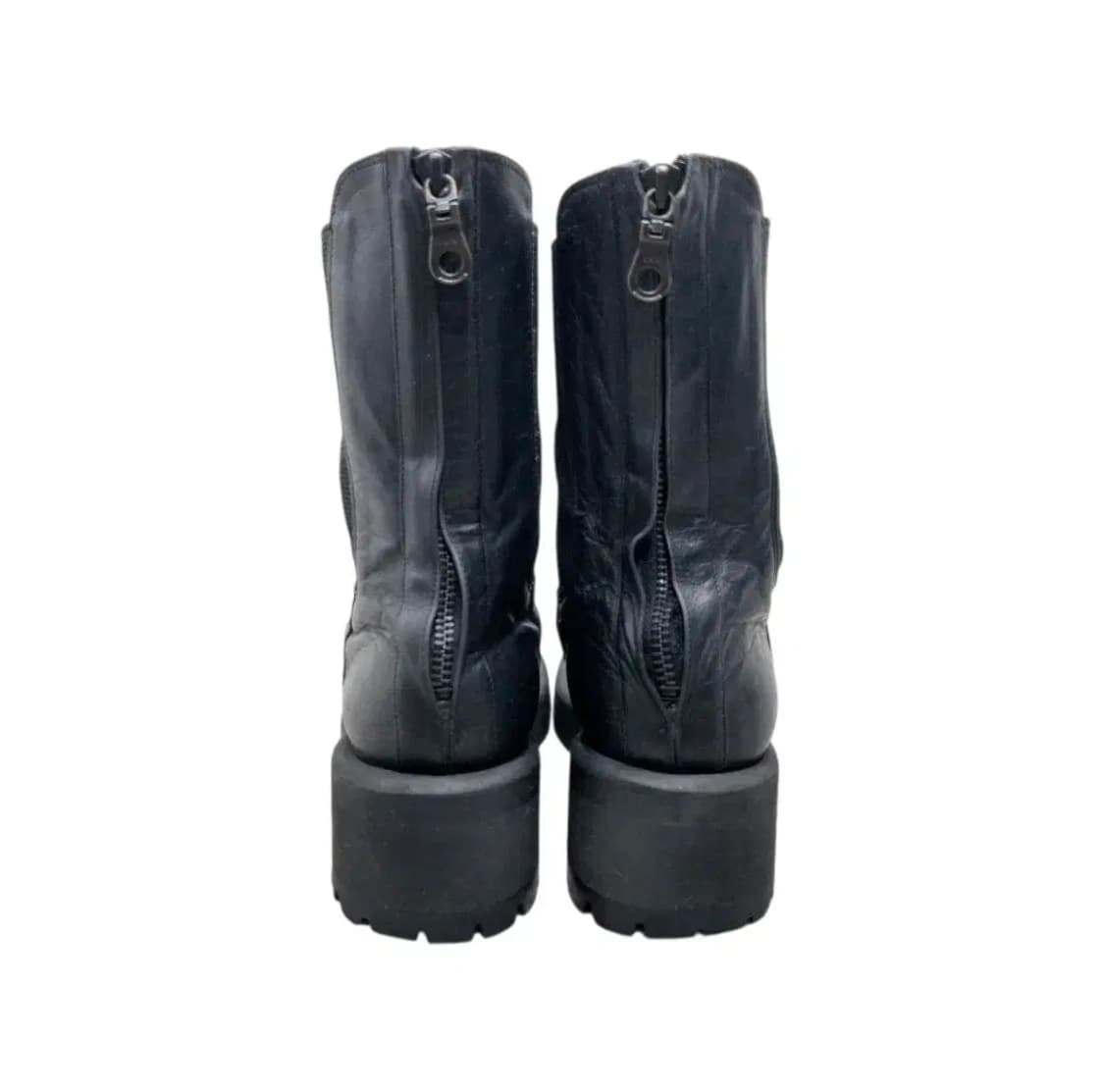 요지 야마모토 느와르 레더 첼시 부츠 상품이미지5