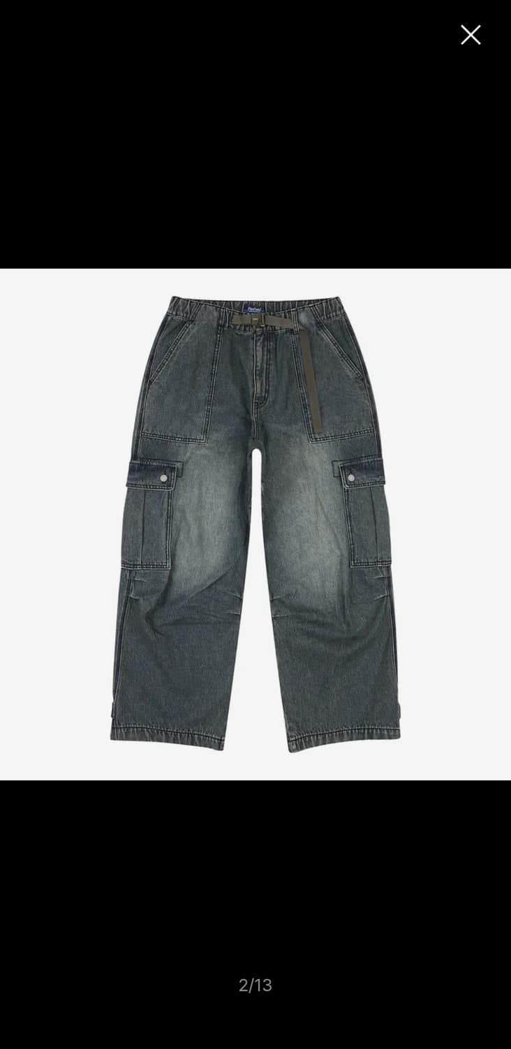 펜필드 카고 데님 P75 CARGO JEAN INDIGO_FP3WP30U 상품이미지2