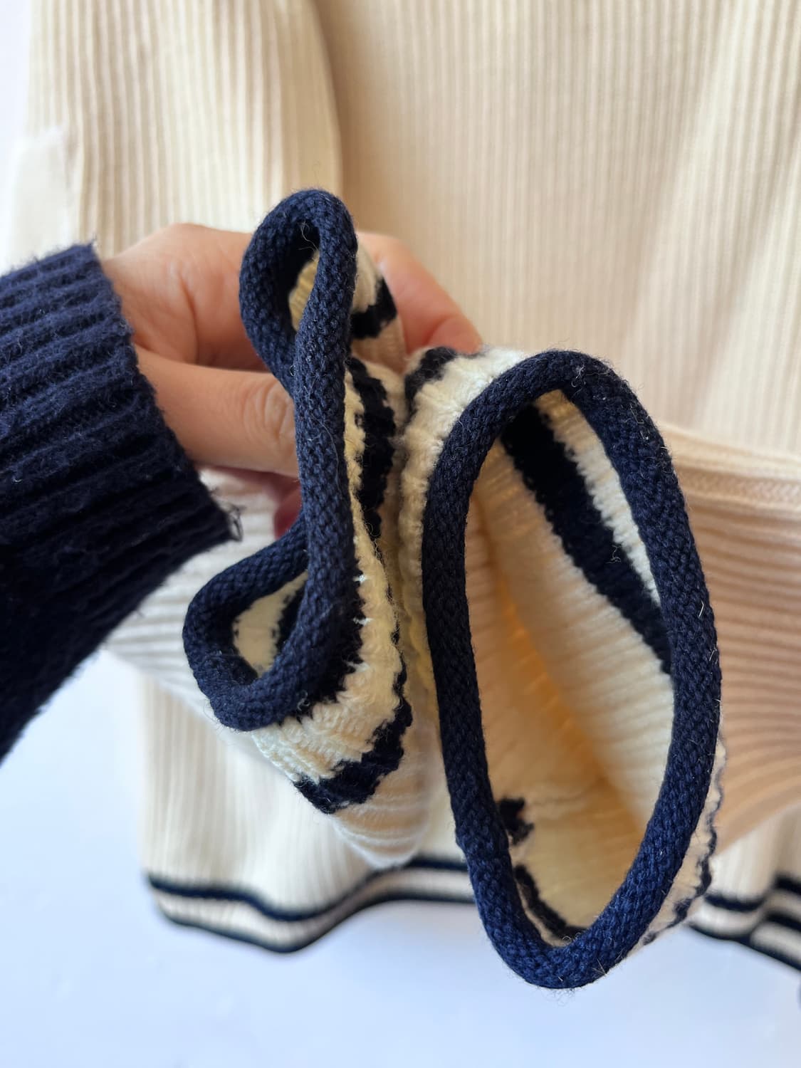 빈폴 남성 터틀넥 반집업니트
 상품이미지7