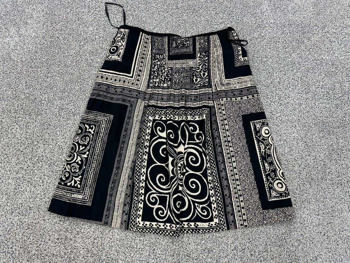 에트로 이태리 페이즐리 미디스커트 상품이미지2