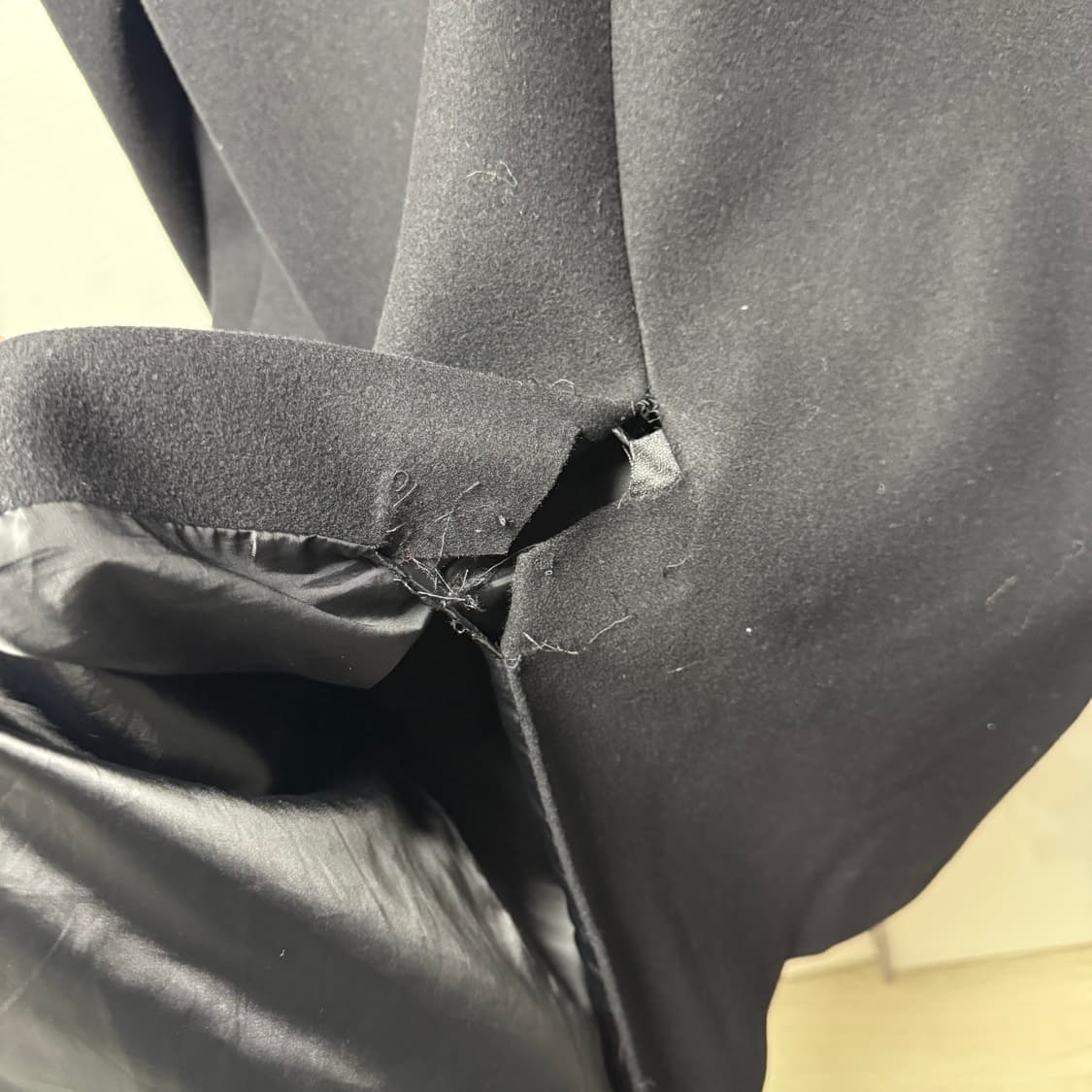 쿠어 MTR 오버핏 더블 롱 코트 L 상품이미지5