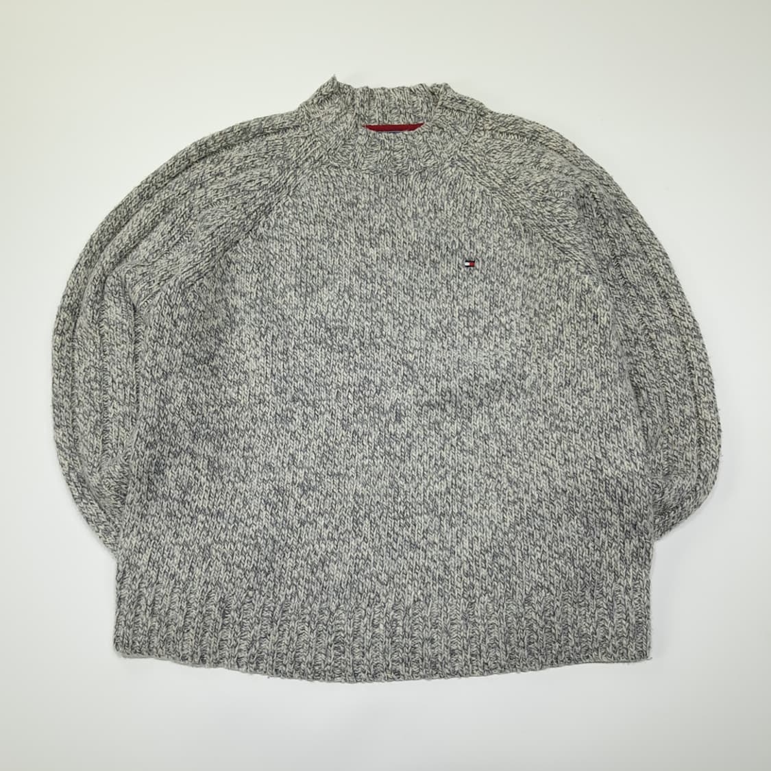 CL116 XL 타미힐피거 2004 그레이 멜란지 울 & 나일론 블렌드 상품이미지1