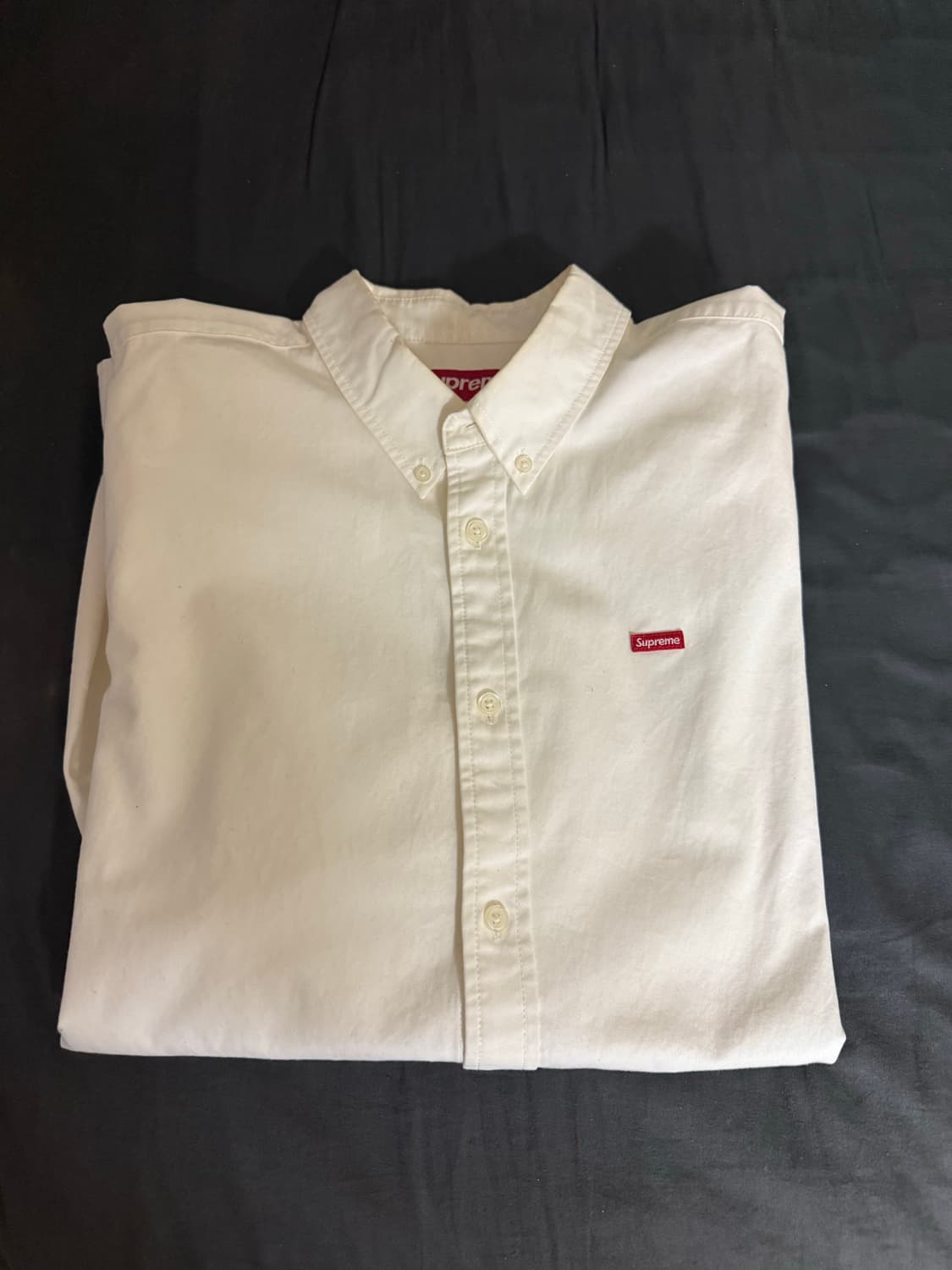 슈프림 스몰 로고 박스 셔츠 화이트 - L 판매 상품이미지1