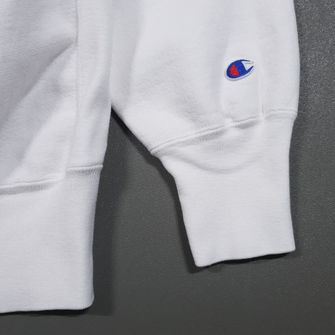 L (100) 챔피온 90s USA 리버스위브 화이트 맨투맨 스웻셔츠 상품이미지3