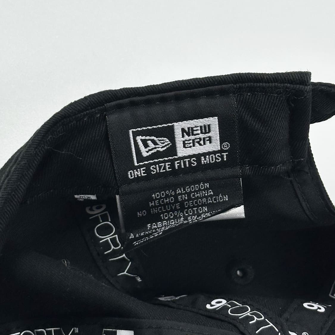 뉴에라 뉴욕양키스 블랙 볼캡 모자 상품이미지5