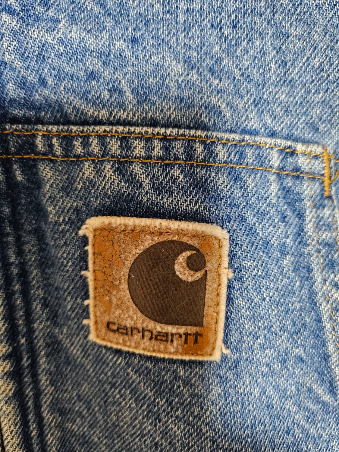 [M] 칼하트 JB1198 데님 액티브 자켓 상품이미지4