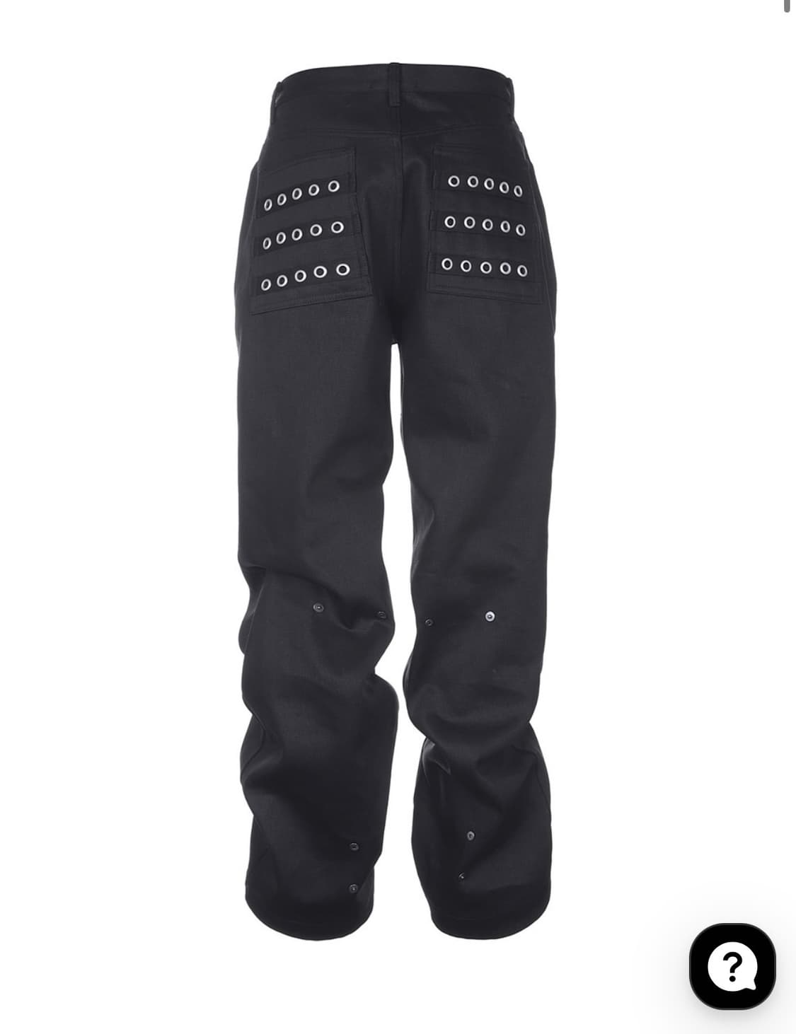 비엑세스 아일렛 버튼 바지 사이즈2 상품이미지1