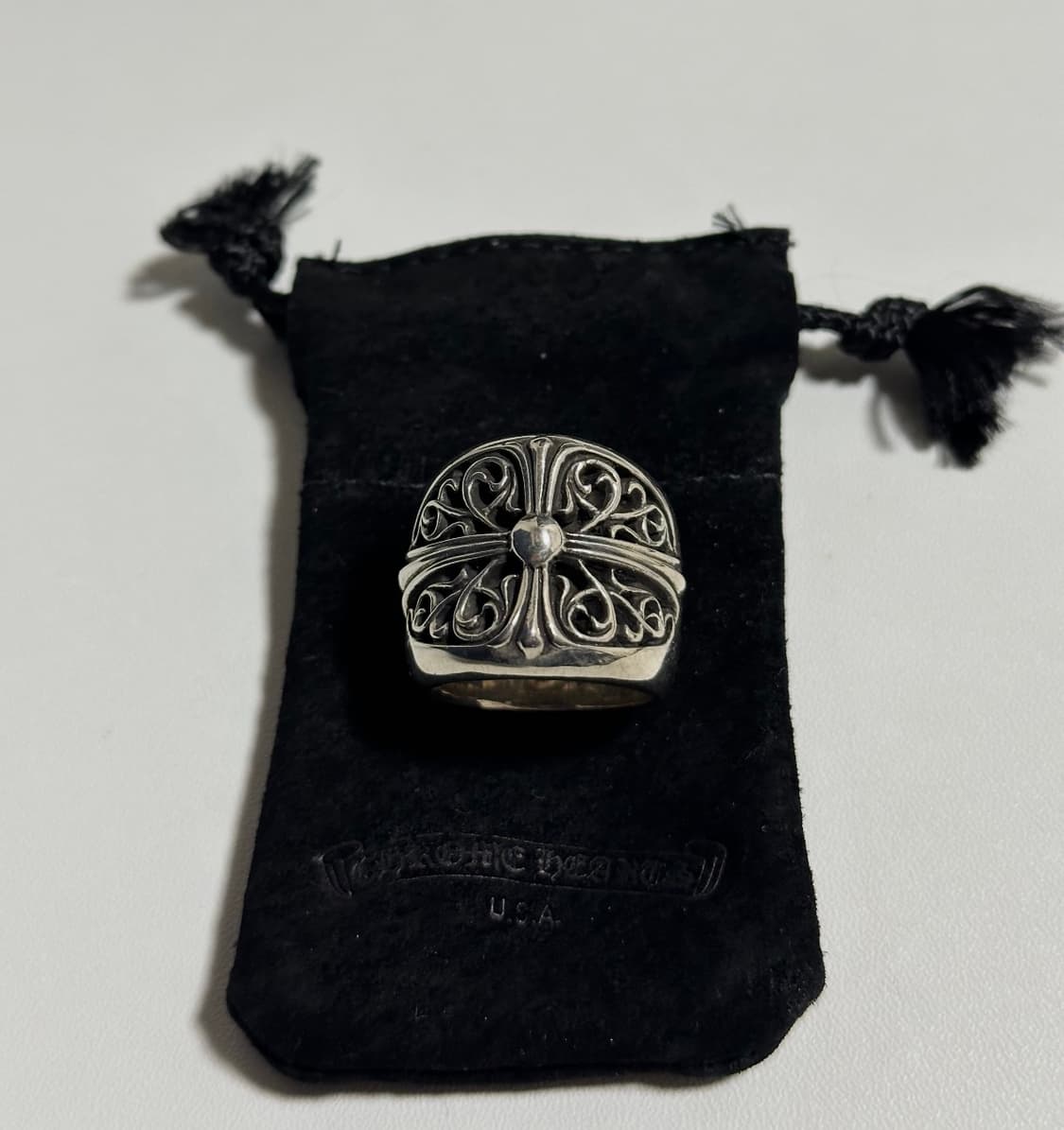 Chrome Hearts Classic Oval Ring 상품이미지6
