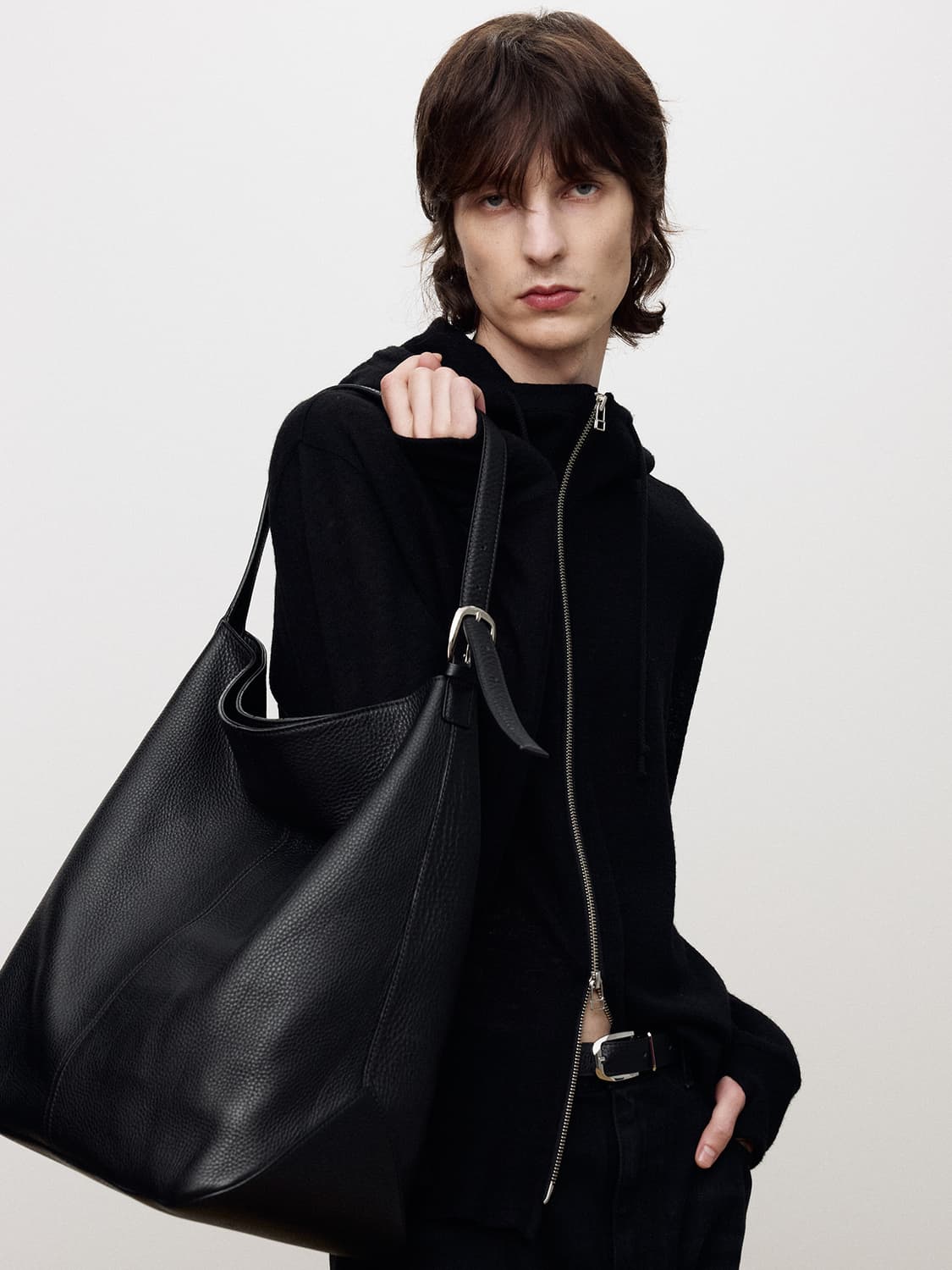 토니웩 풀 그레인 레더 토트백 상품이미지1