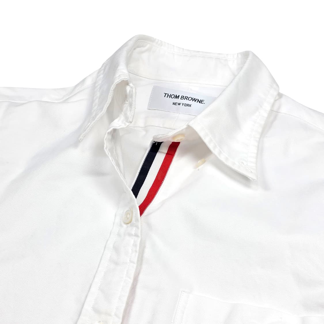 톰브라운 여성 히든삼선 옥스포드 셔츠 상품이미지3