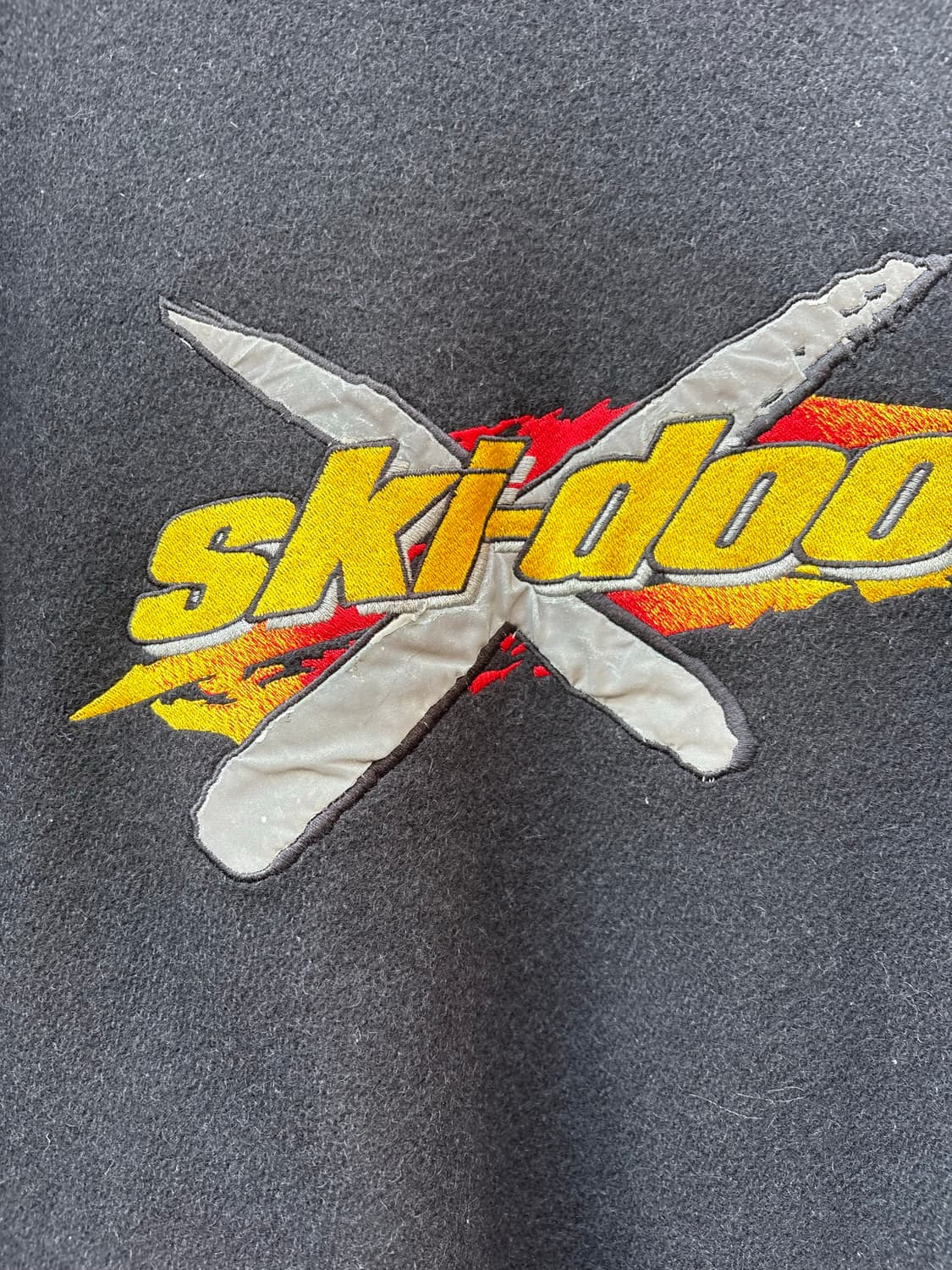 Skidoo 울 누빔 바시티 재킷 상품이미지2