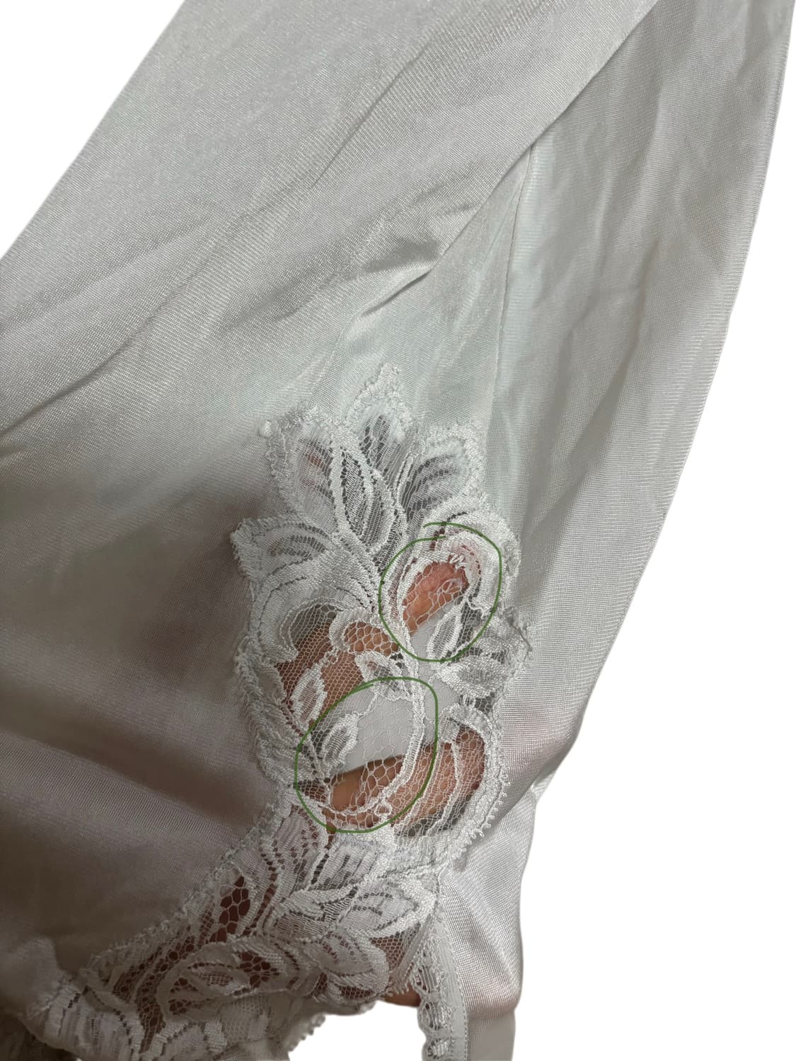 빈티지 화이트 레이스 슬립 상품이미지4