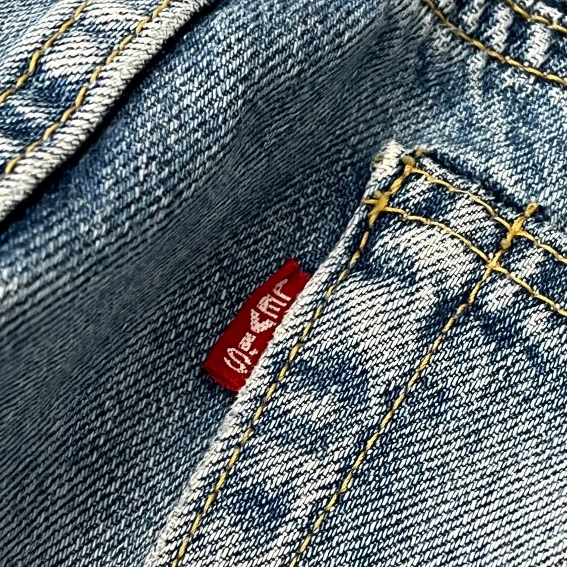 리바이스 701 빅E 데님팬츠 s09762 상품이미지6