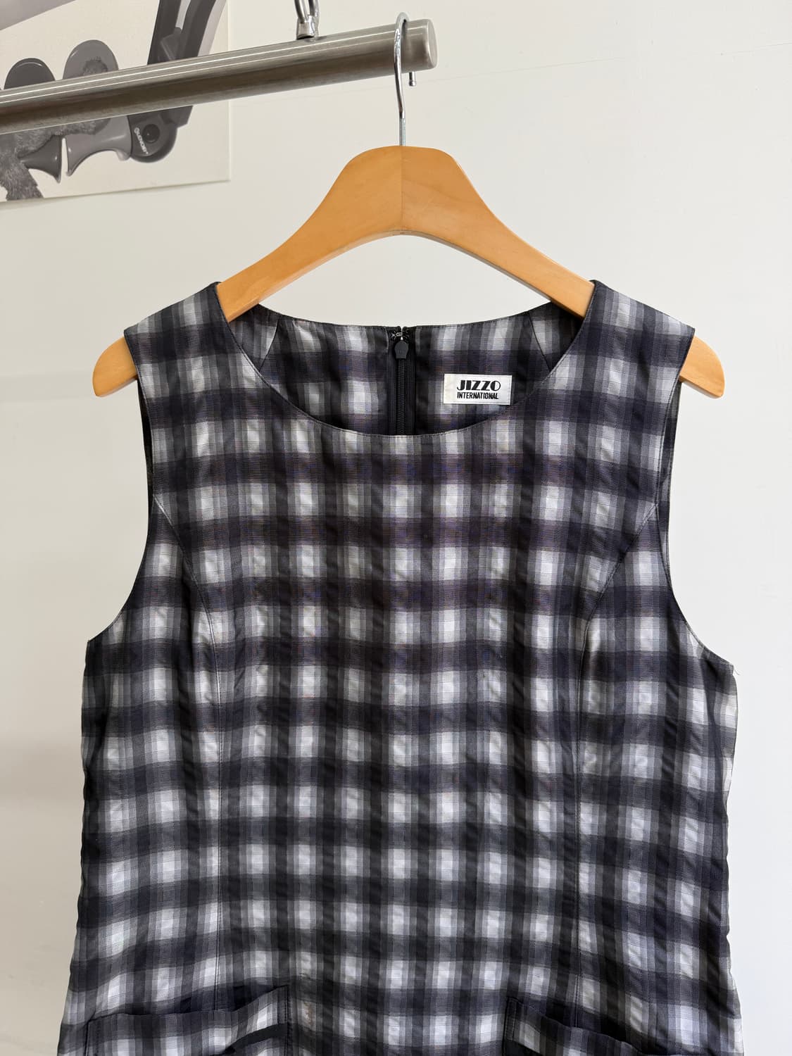JIZZO (Made in Japan) 체크 원피스  상품이미지2