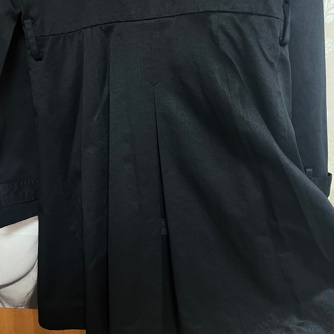 네이비 케이프 트렌치코트 상품이미지4