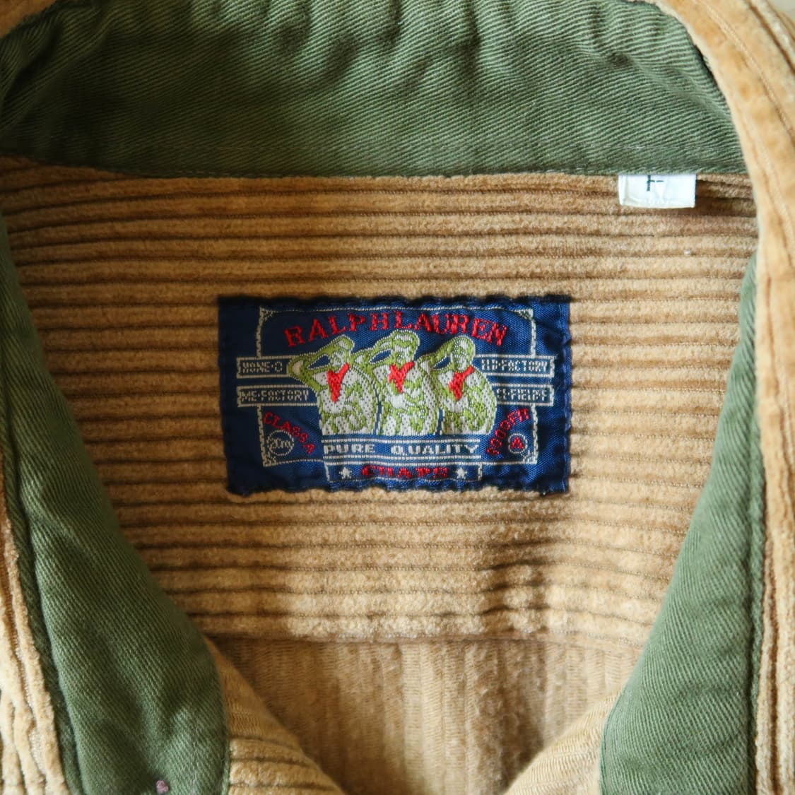 빈티지 90s 폴로 랄프로렌 코듀로이 투 포켓 셔츠 상품이미지3