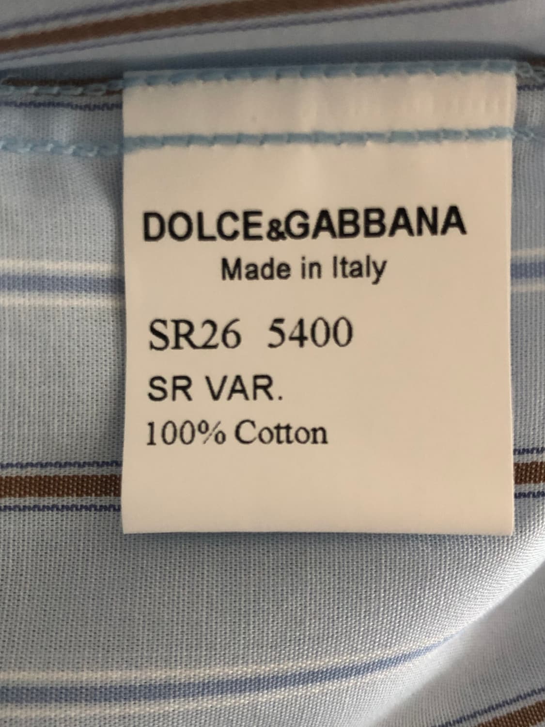 돌체앤가바나 빈티지 스트라이프 셔츠 상품이미지9